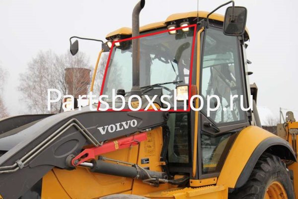 Стекло лобовое верхнее Volvo BL61, BL71 с 2012 г. KMK - заказать Стекло лобовое верхнее Volvo BL61, BL71 с 2012 г. KMK