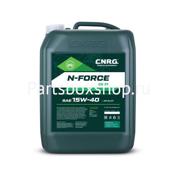 Масло моторное 15W40 N-Force PRO SL/CF  CNRG - заказать Масло моторное 15W40 N-Force PRO SL/CF  CNRG